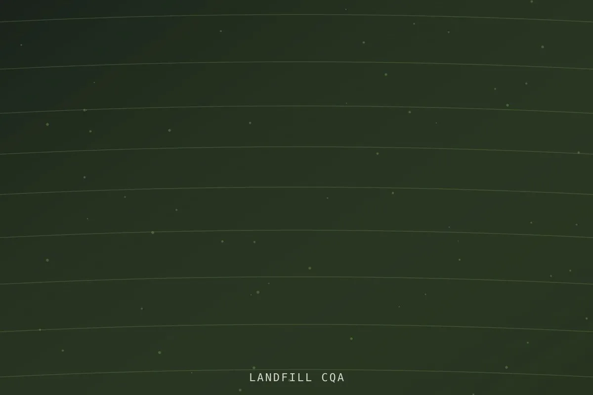 California Landfills — CQA — Landfill construction quality assurance