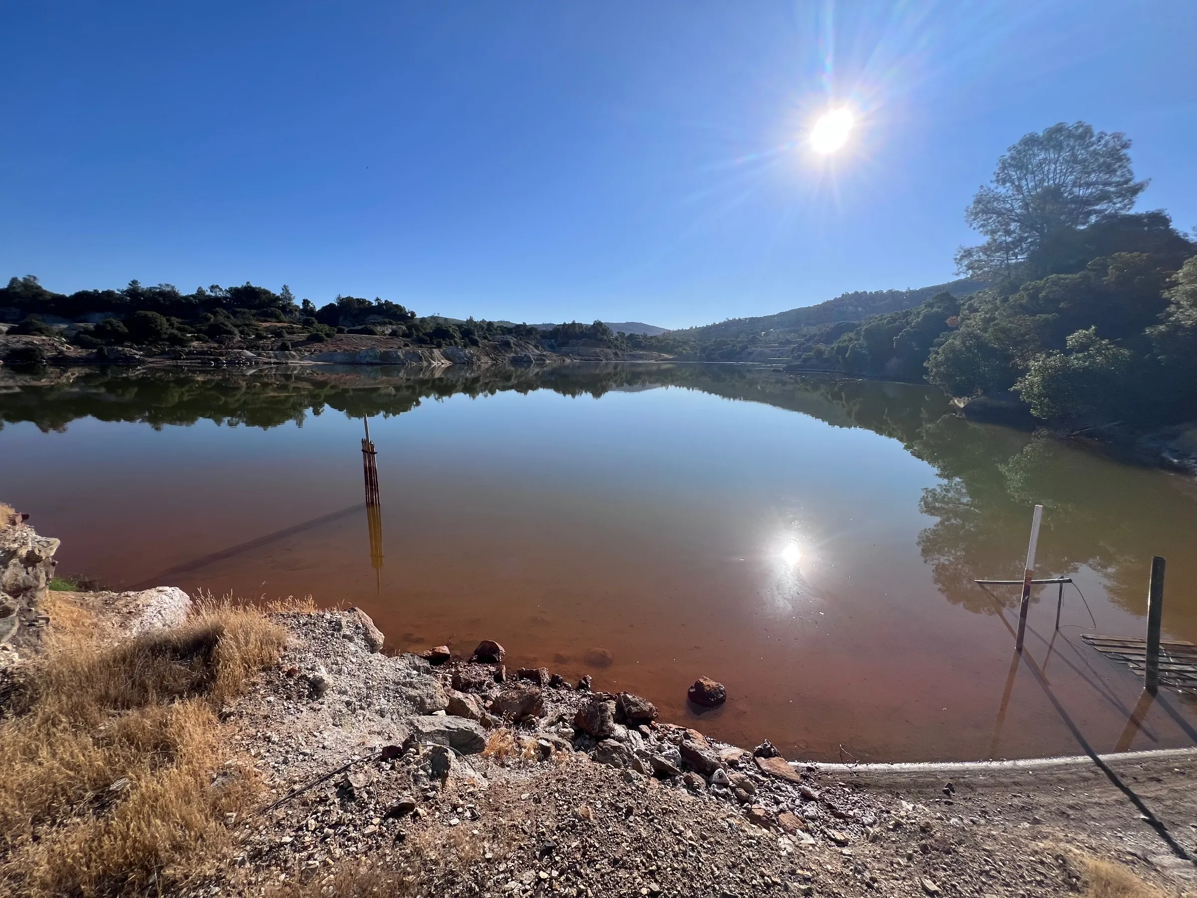Sulphur Bank Mercury Mine — field photo